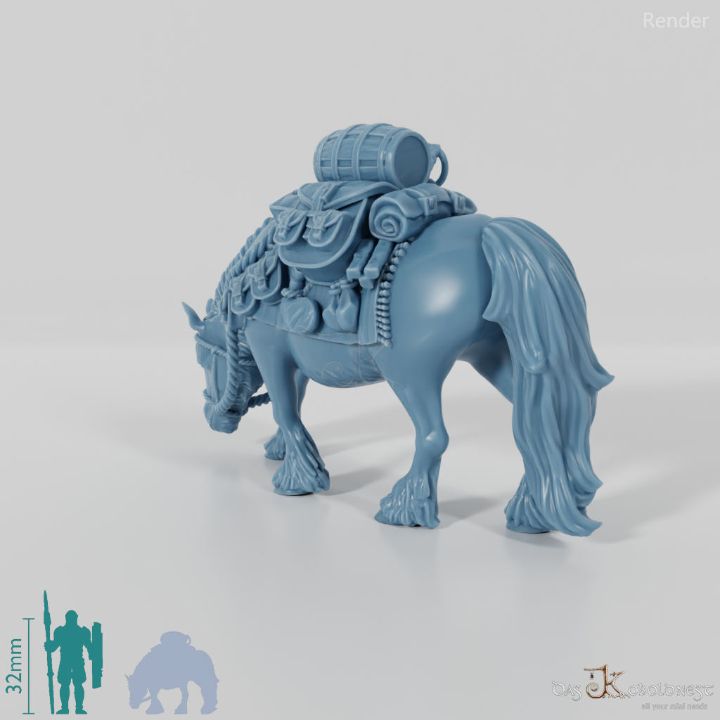 Bob, das Packpony