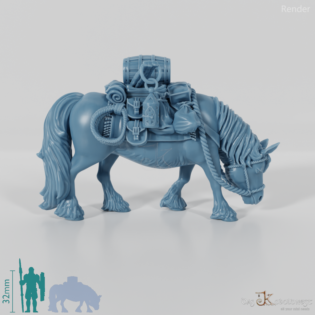 Bob, das Packpony