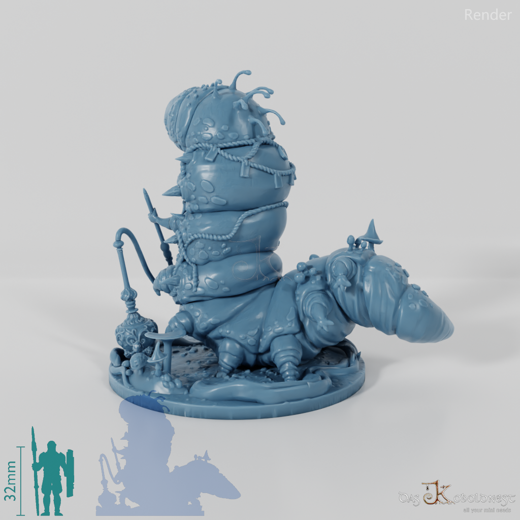 Caterpillar with hookah