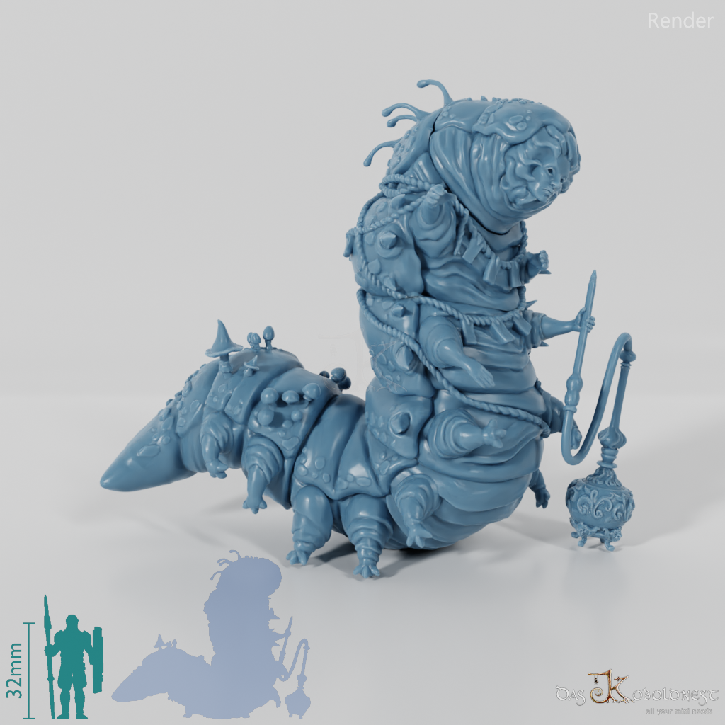 Caterpillar with hookah