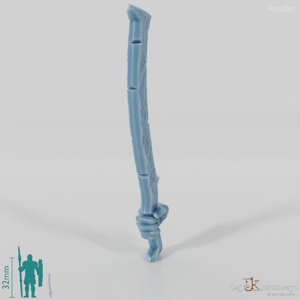 Orc sword C with hand