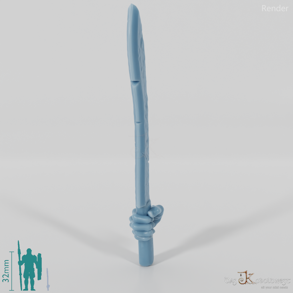Orc sword E with hand