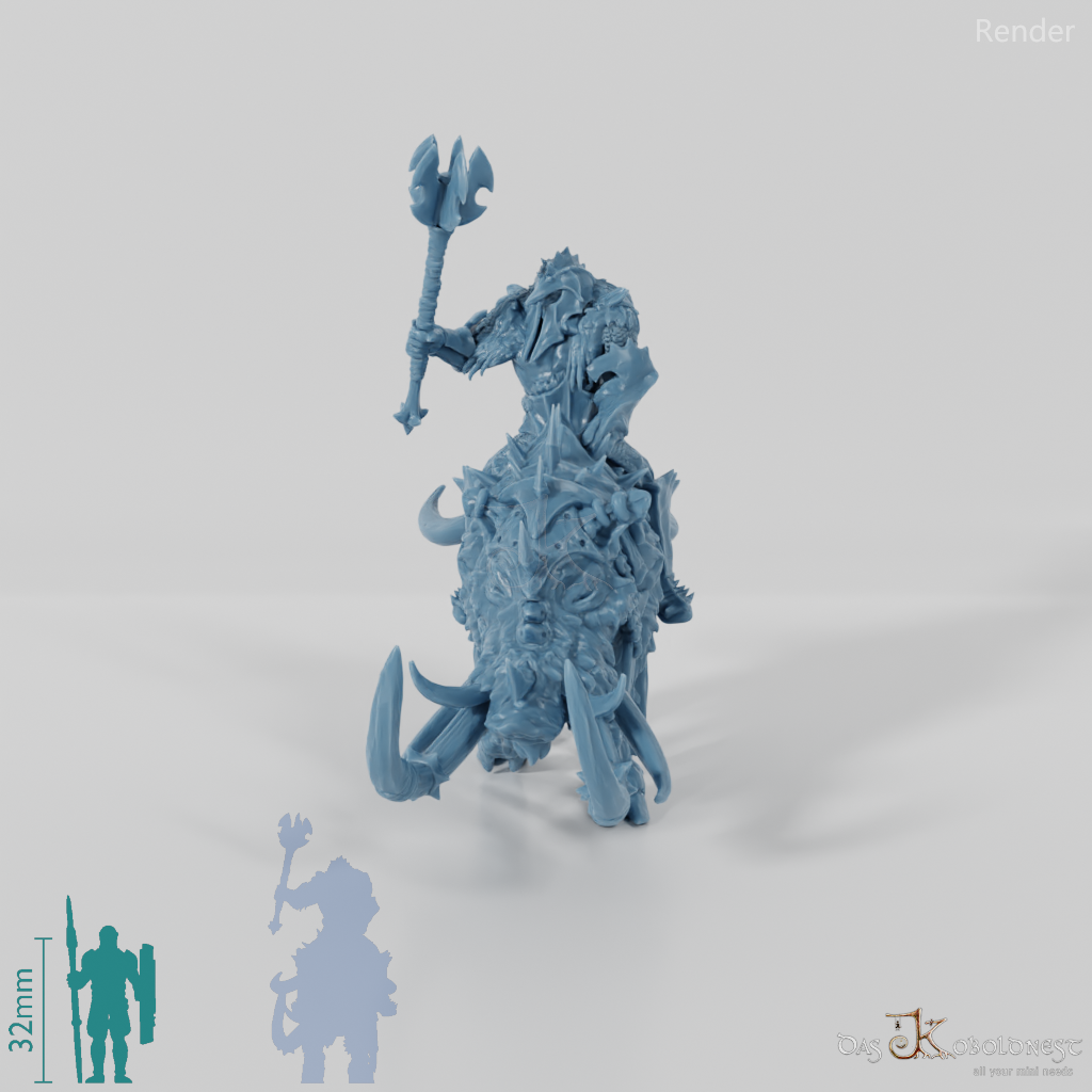 Orc - Kugred on giant boar