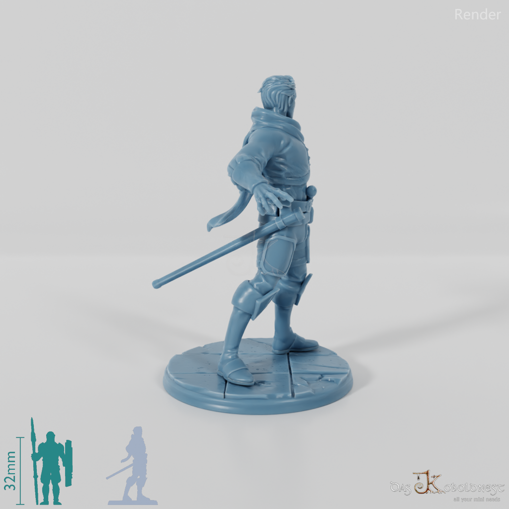 Ezra, human pirate