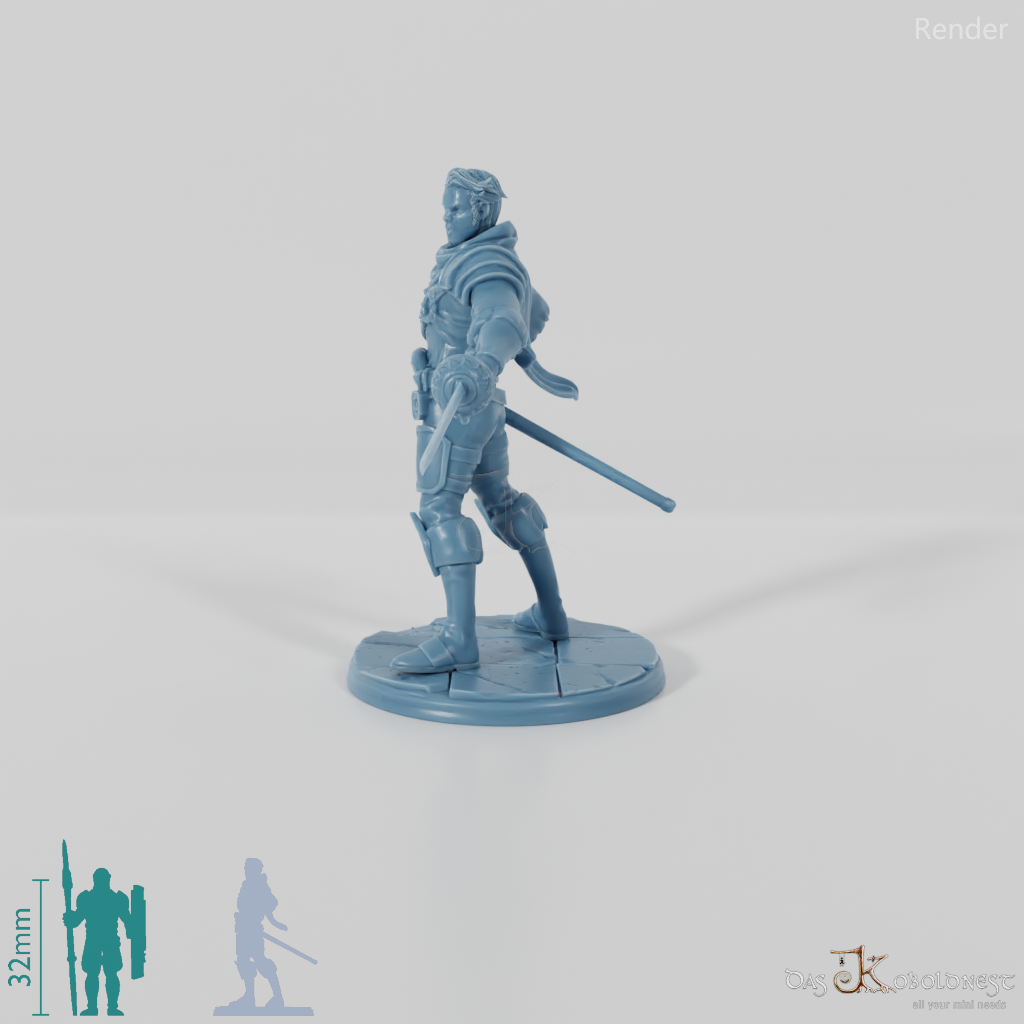 Ezra, human pirate