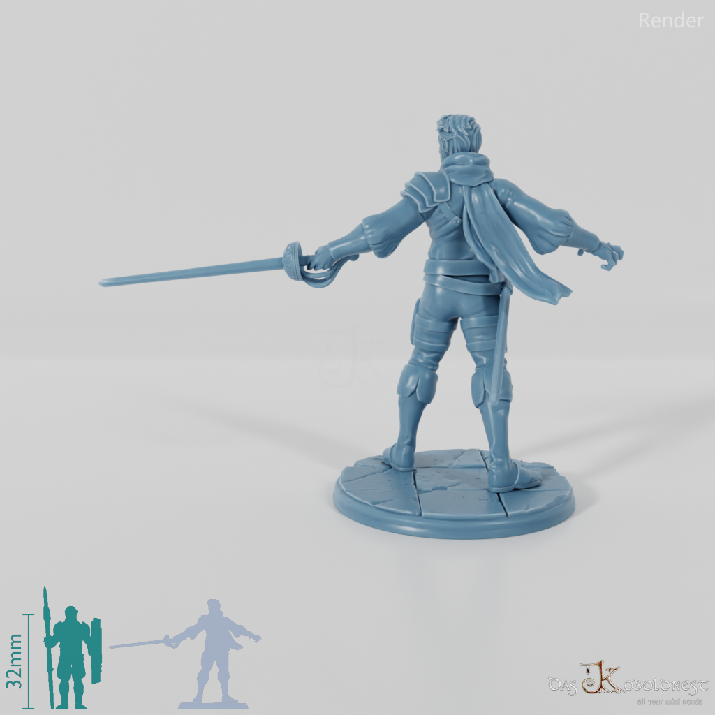 Ezra, human pirate