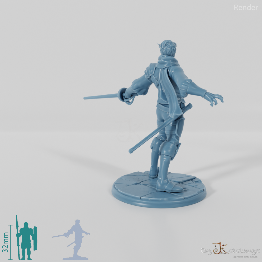Ezra, human pirate