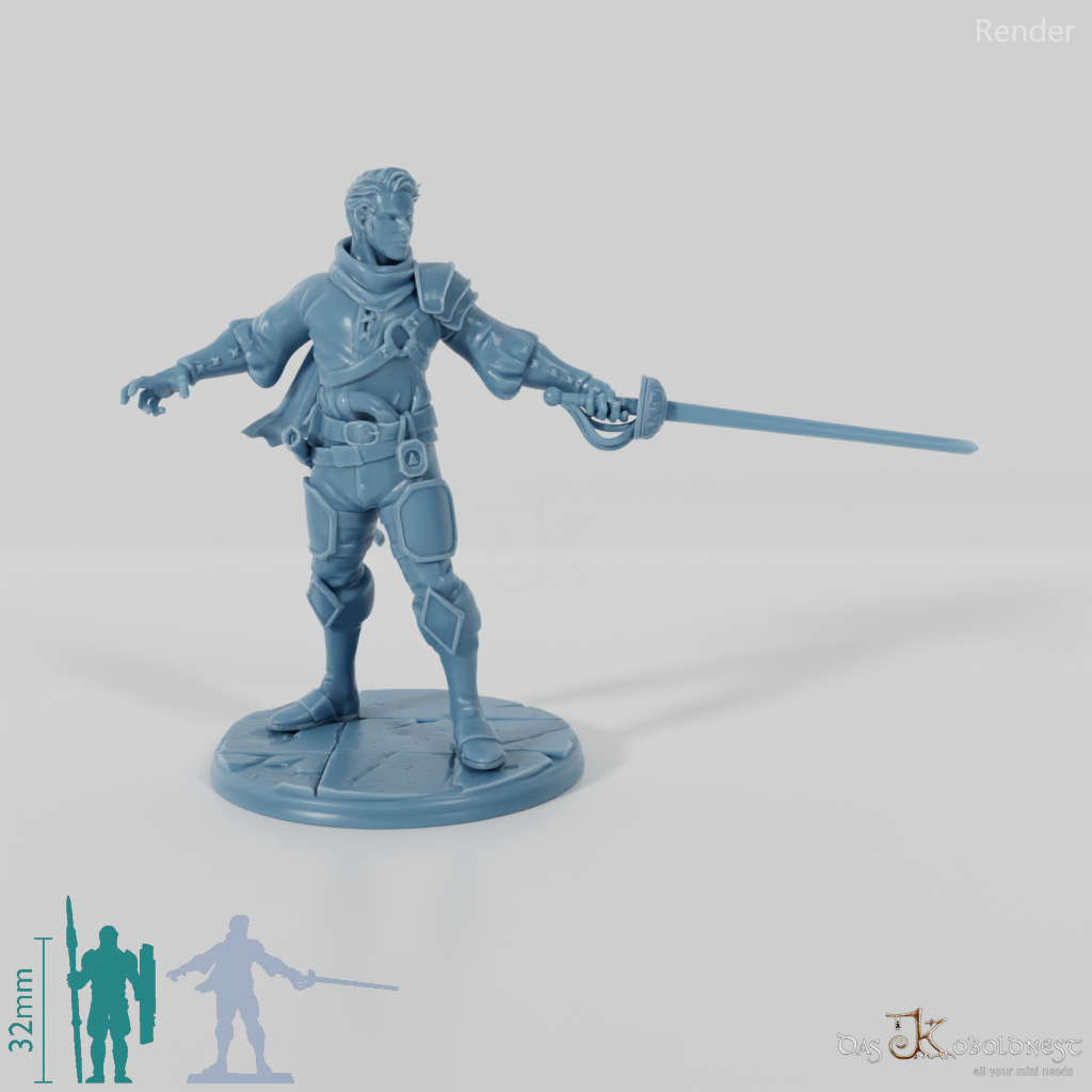 Ezra, human pirate