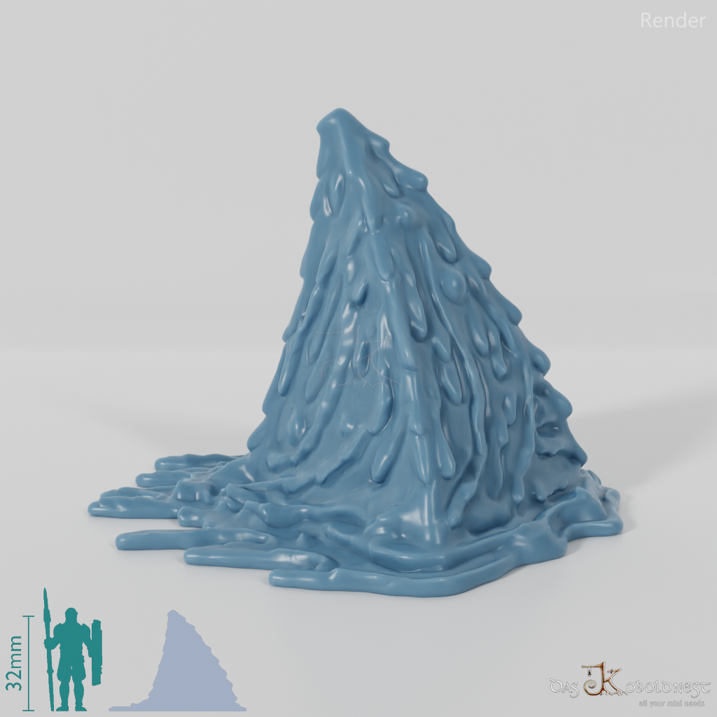 Crawling slime pyramid