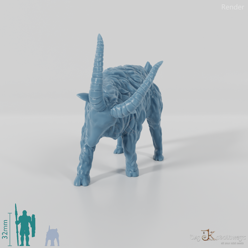 Ziege - Sturer Ziegenbock