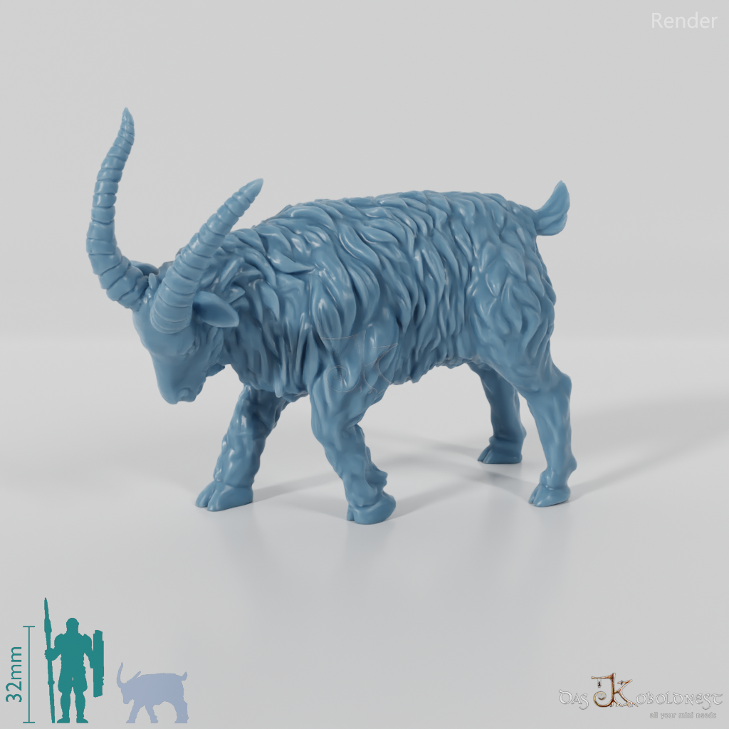 Ziege - Sturer Ziegenbock