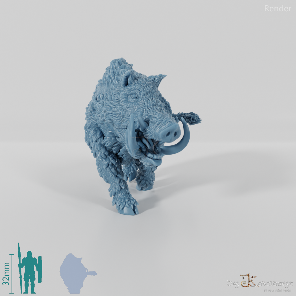 Wild boar - Bristly giant wild boar