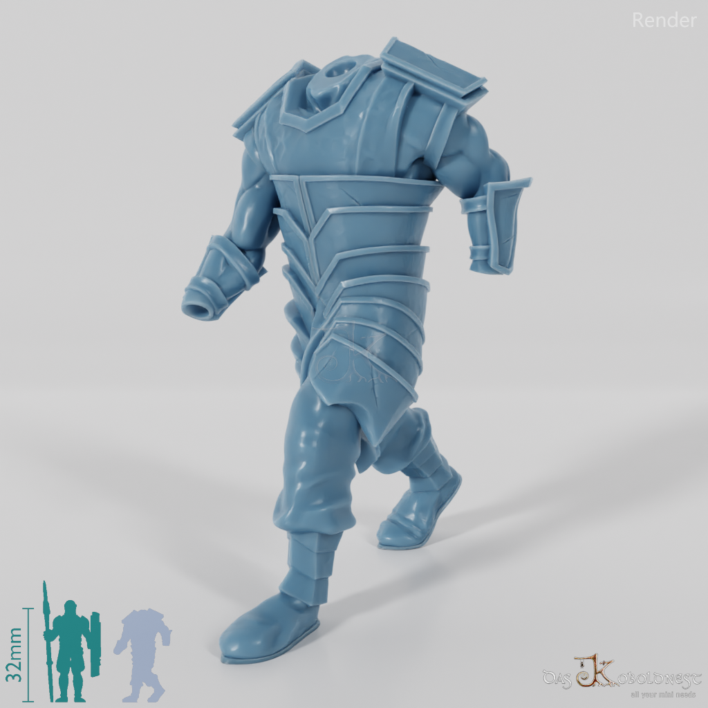 Modular Half-Orc Pikeman A