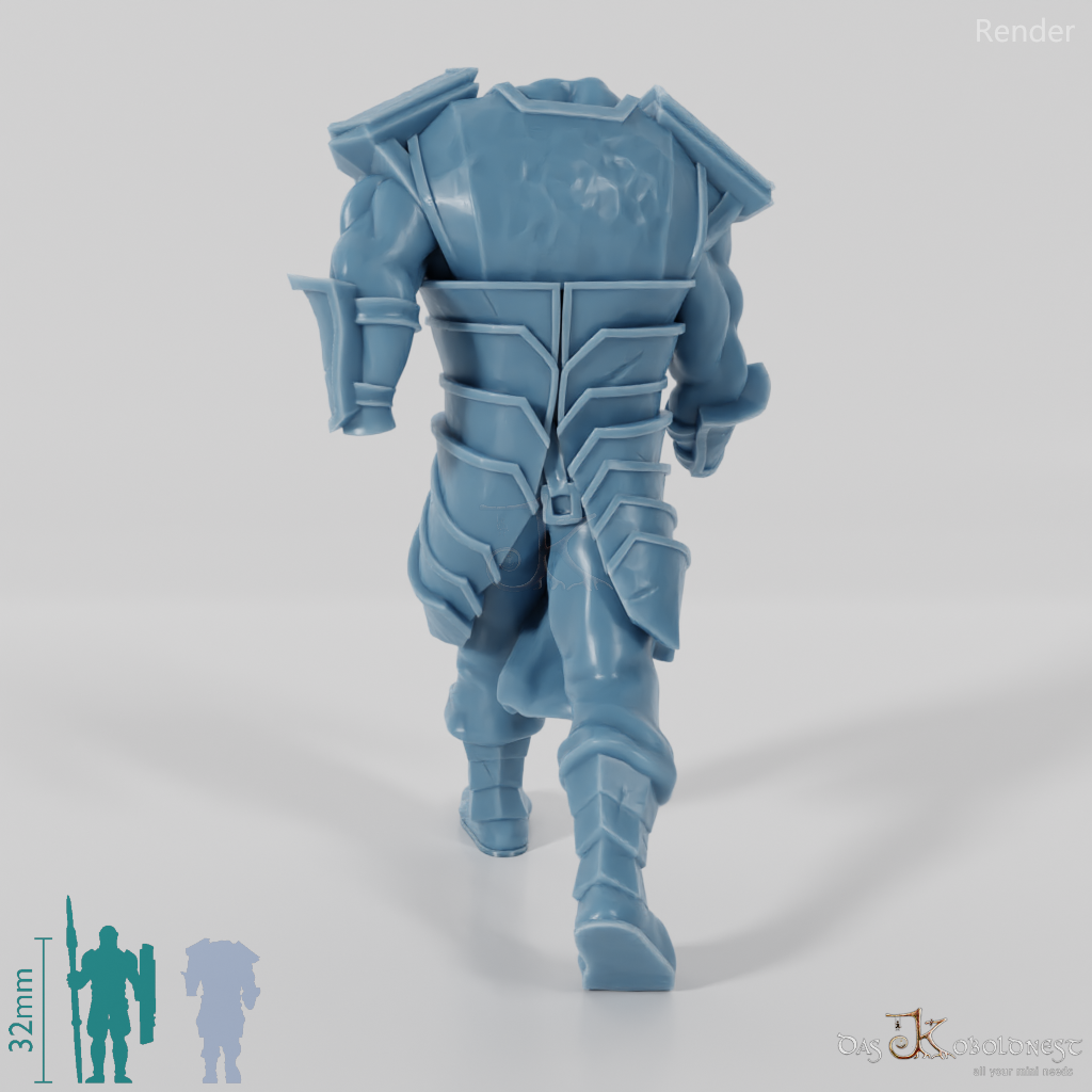 Modular Half-Orc Pikeman A