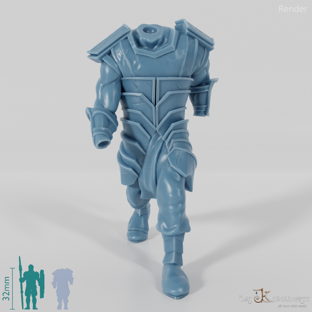 Modular Half-Orc Pikeman A