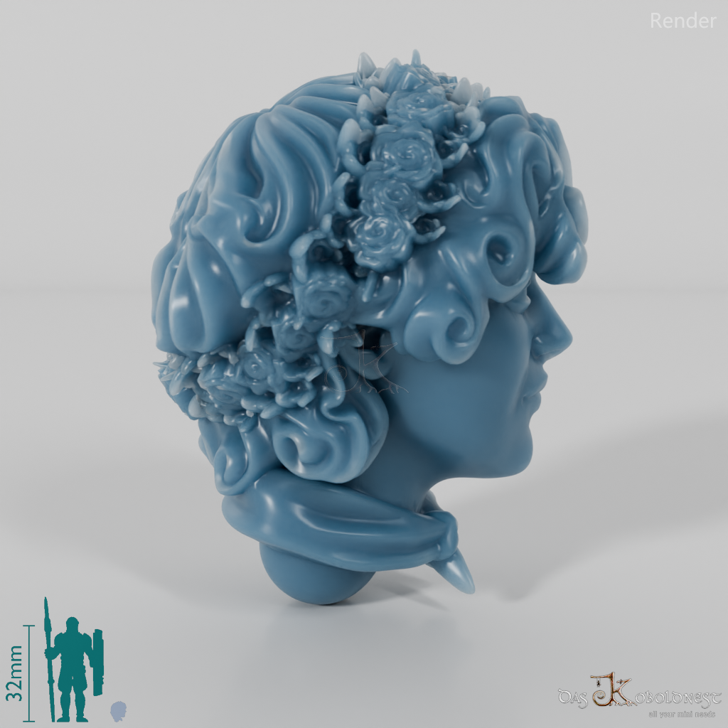 Halfling Head - Female 6