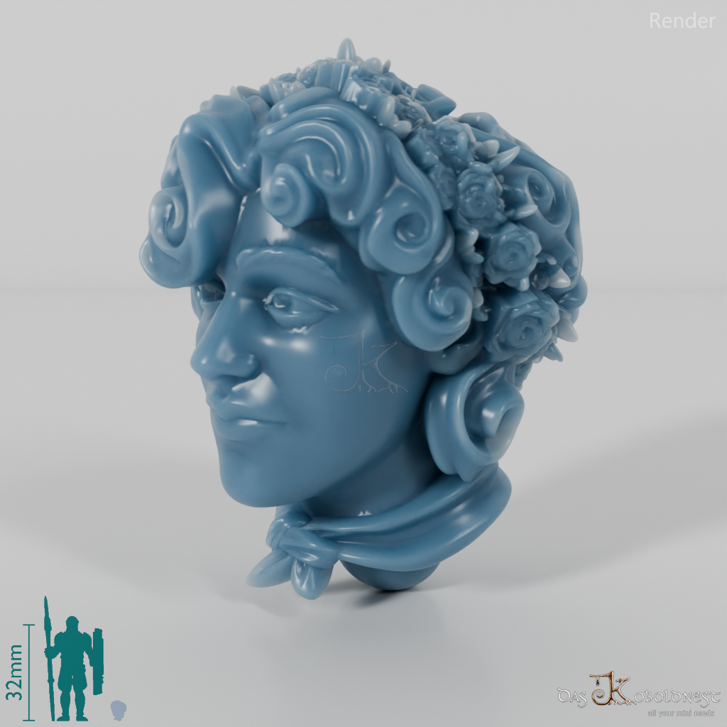 Halfling Head - Female 6