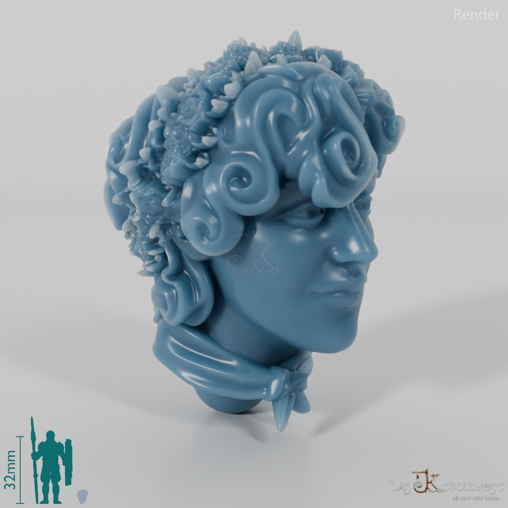 Halfling Head - Female 6