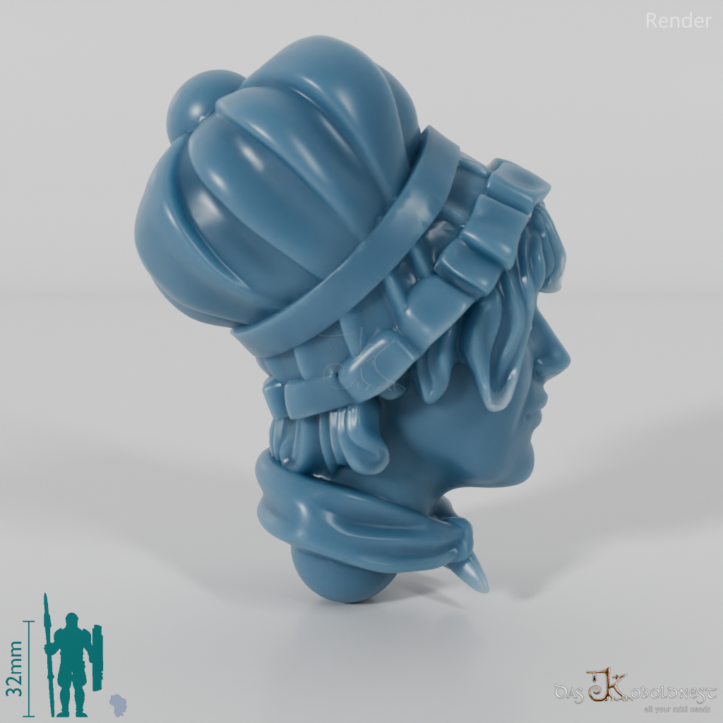 Halfling Head - Female 7