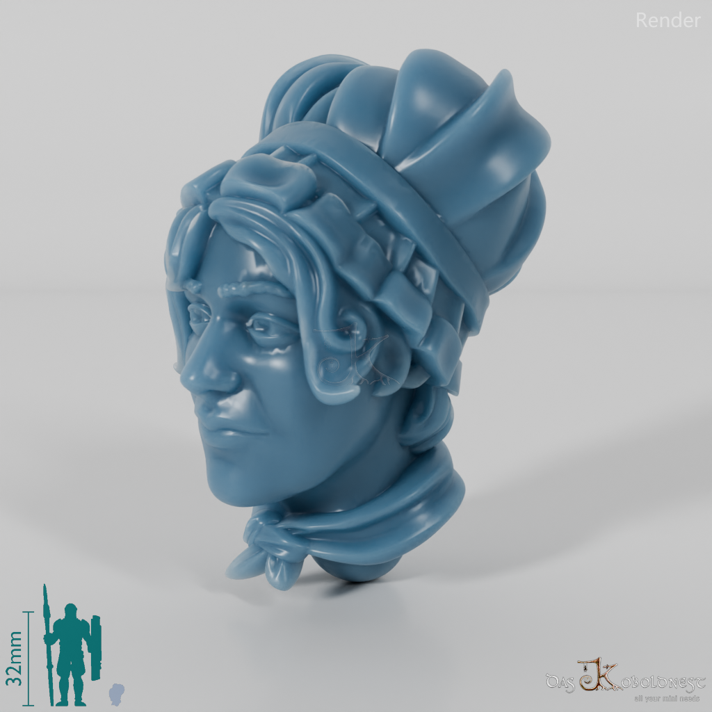 Halfling Head - Female 7