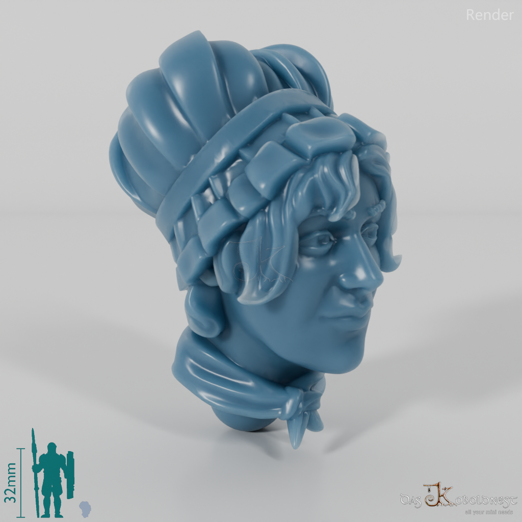 Halfling Head - Female 7