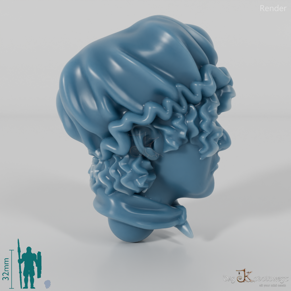 Halfling Head - Female 9