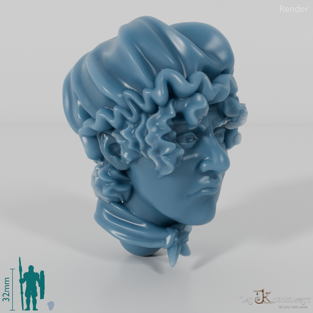 Halfling Head - Female 9