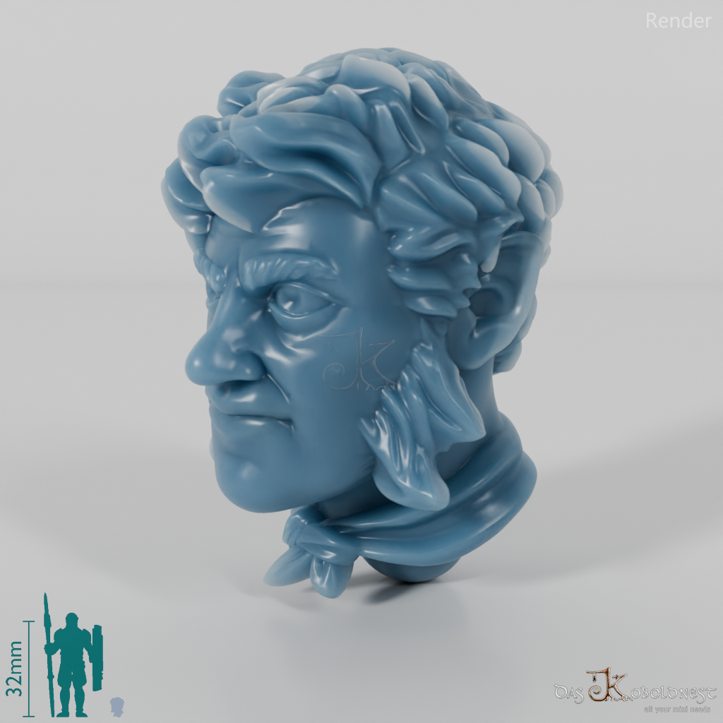 Halfling Head - Male 14
