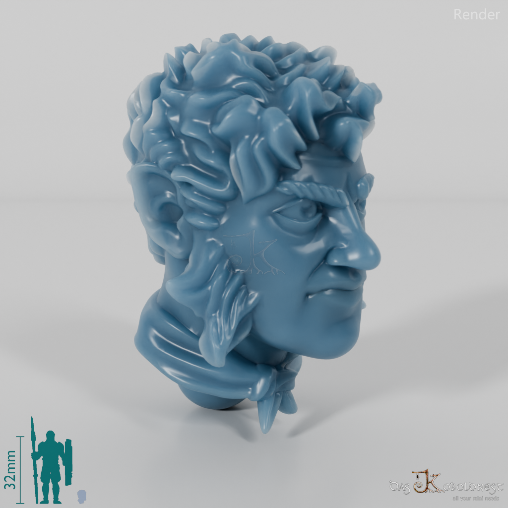 Halfling Head - Male 14