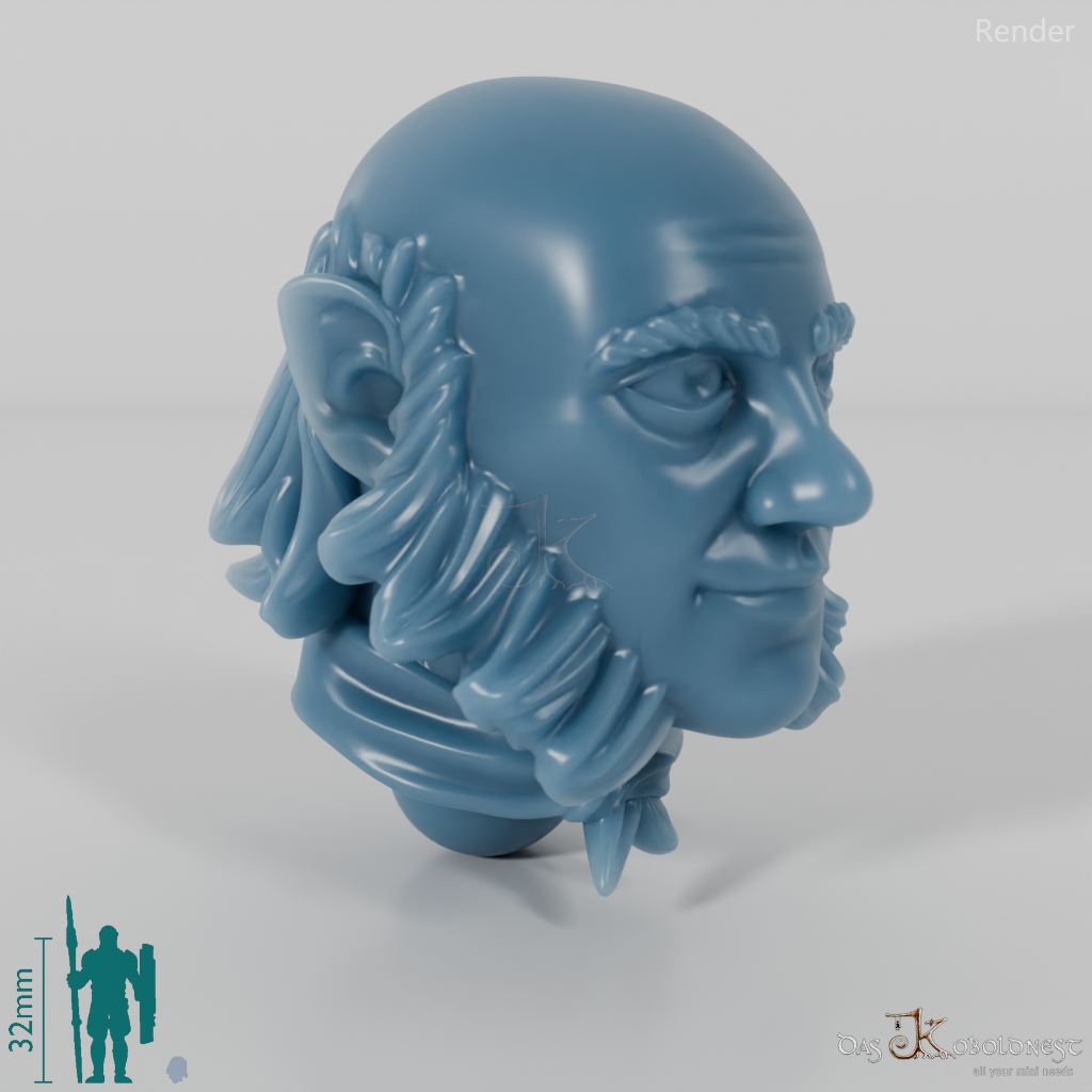 Halfling Head - Male 3