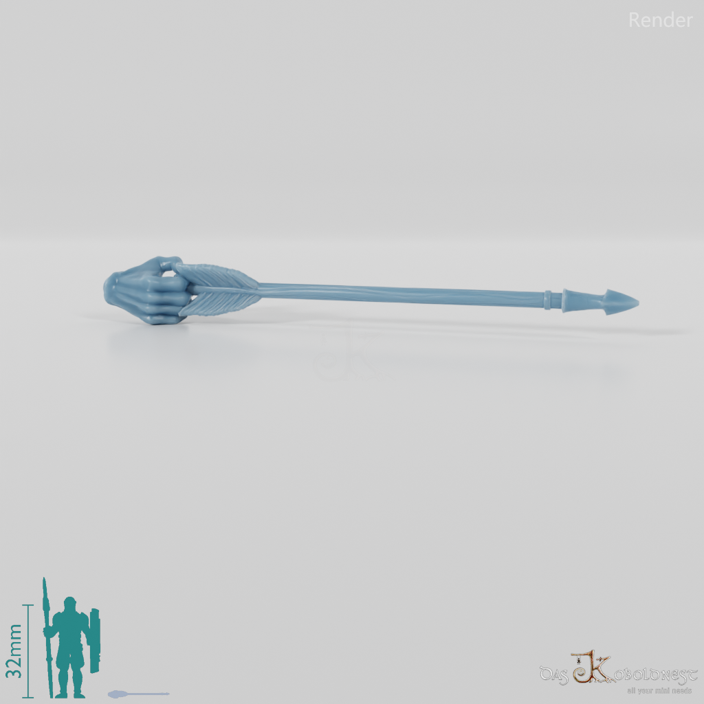 Orc arrow with hand