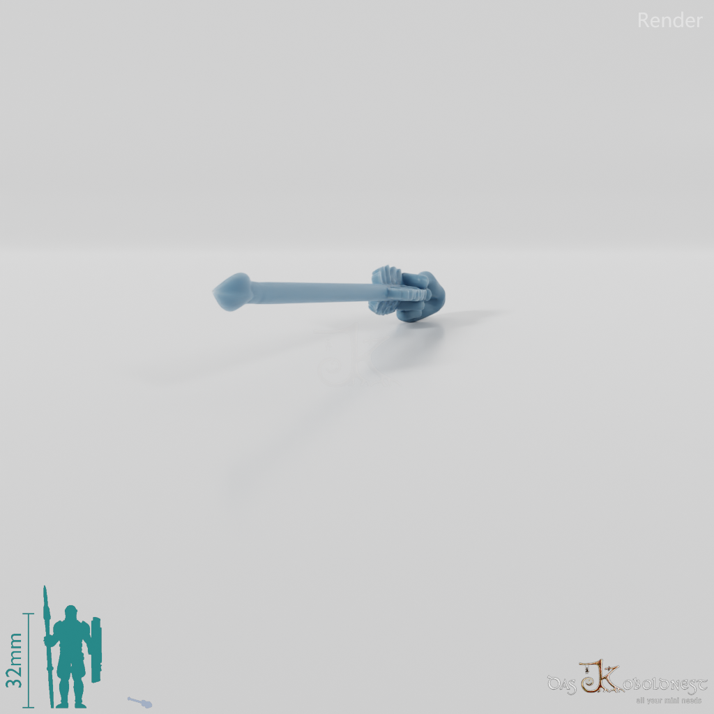 Human hand with arrow (Gonthan)