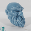 Dwarf Head - Male with bald head and short beard