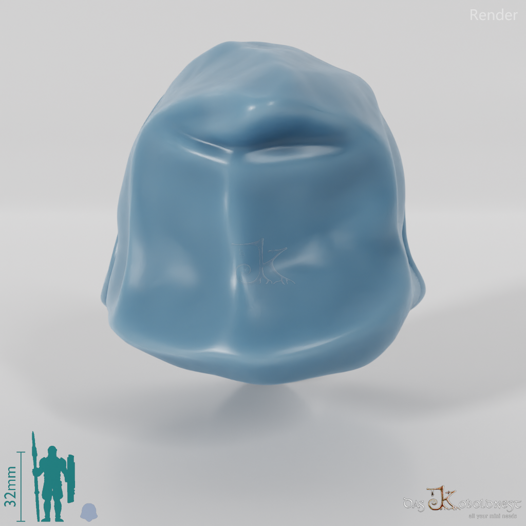 Dwarf Head - Female with hood