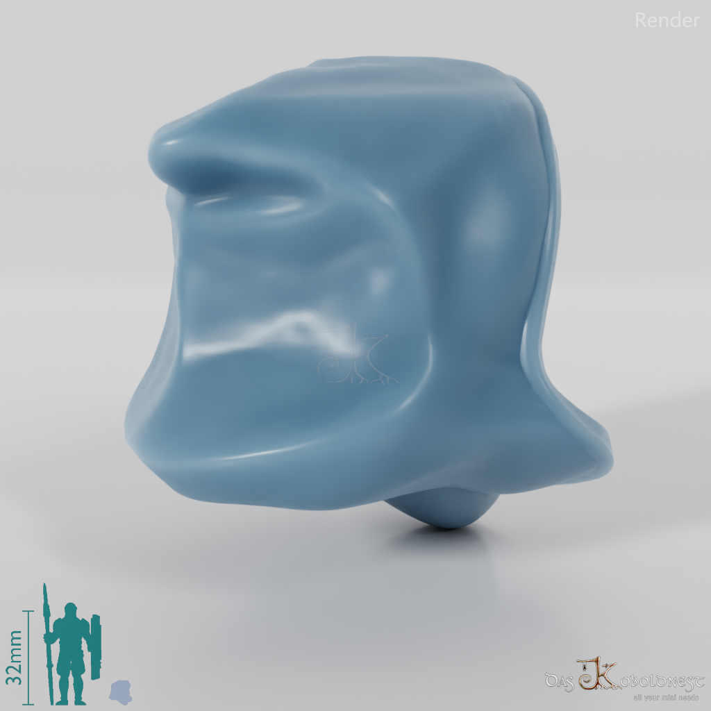 Dwarf Head - Female with hood