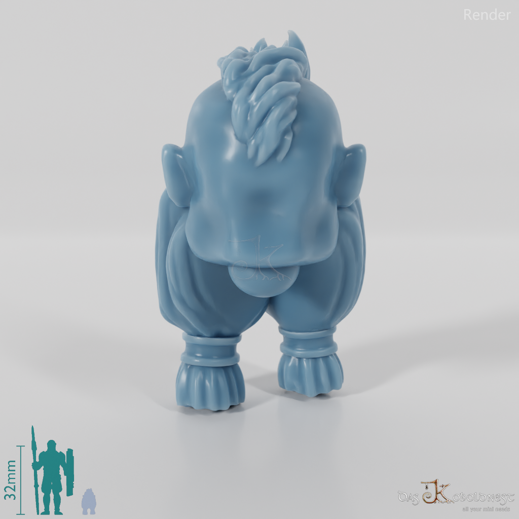 Dwarf Head - Male with Undercut