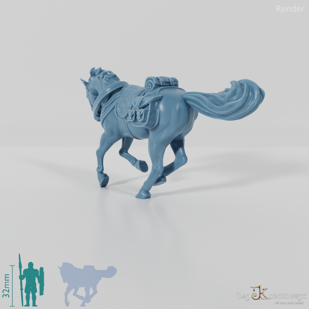 Ranger Horse - Galloping