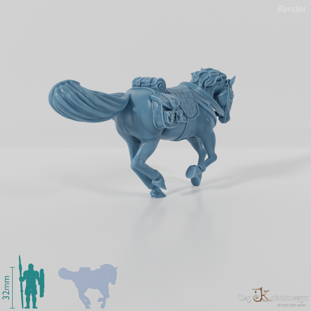 Ranger Horse - Galloping