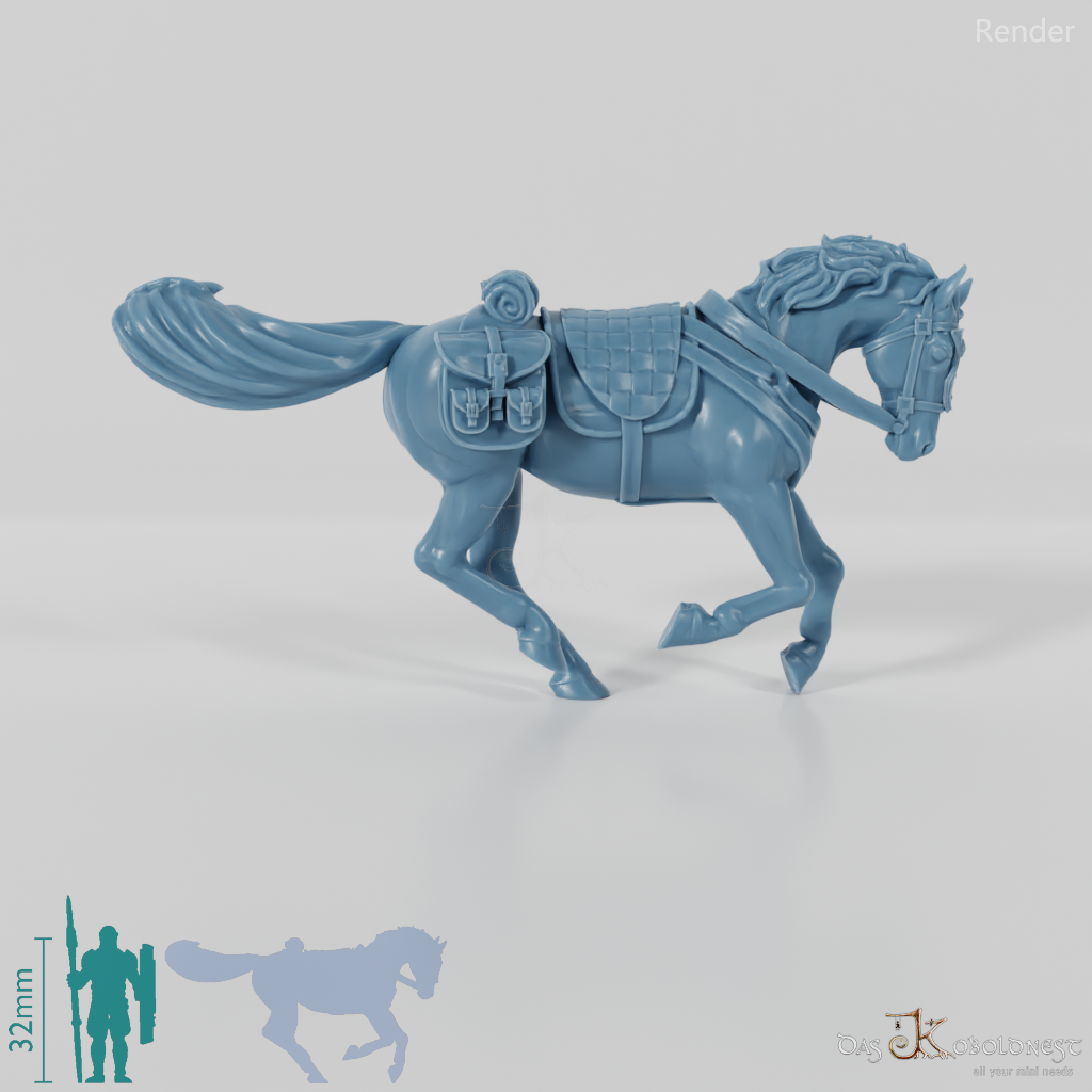 Ranger Horse - Galloping