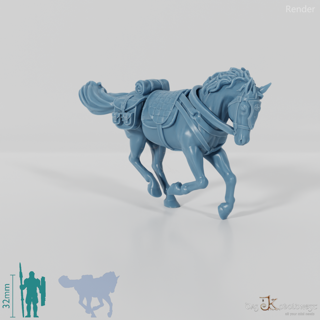 Ranger Horse - Galloping