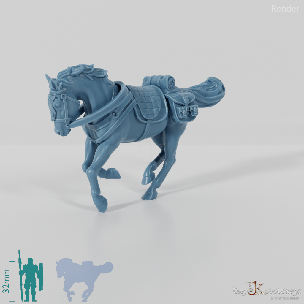 Ranger Horse - Galloping