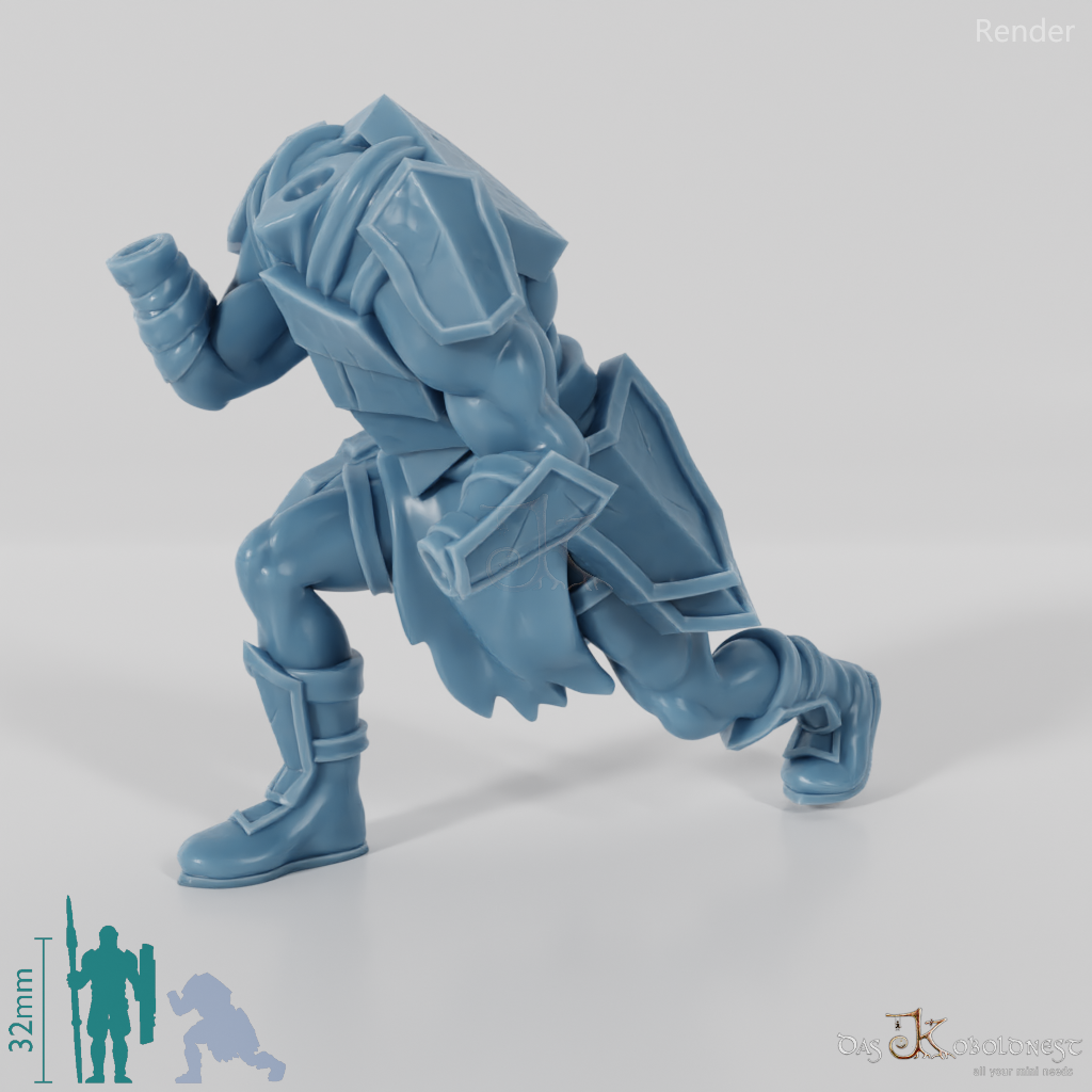 Modular Half-Orc Fighter A