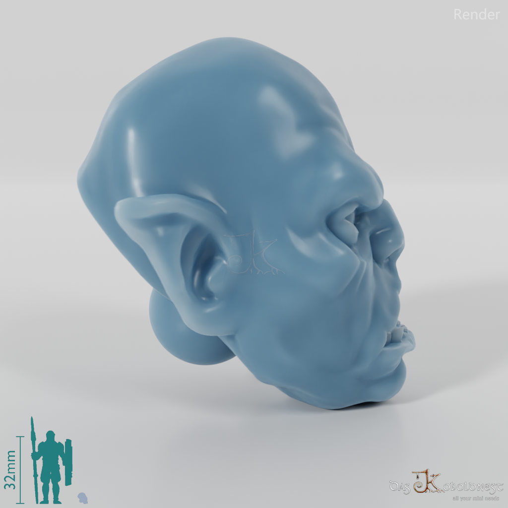 Orc head B