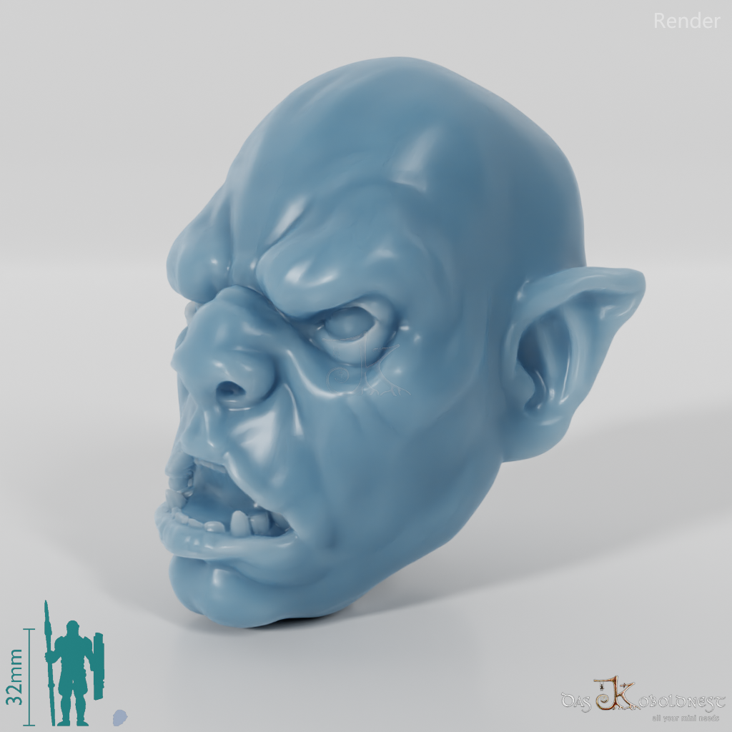 Orc head B