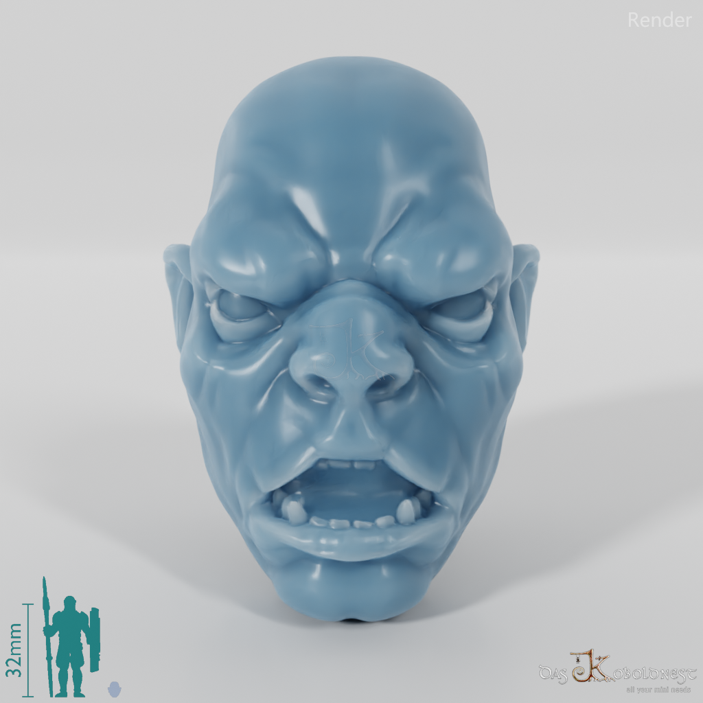 Orc head B