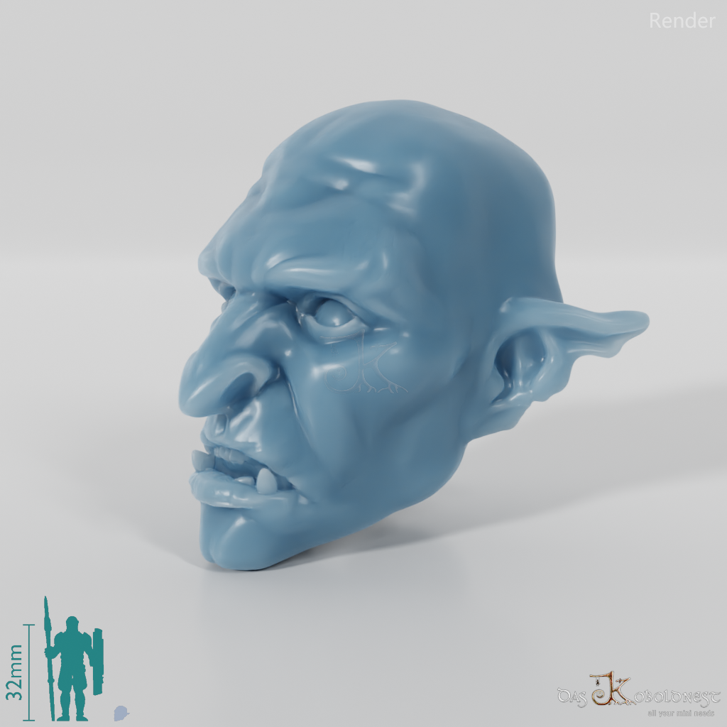Orc head E