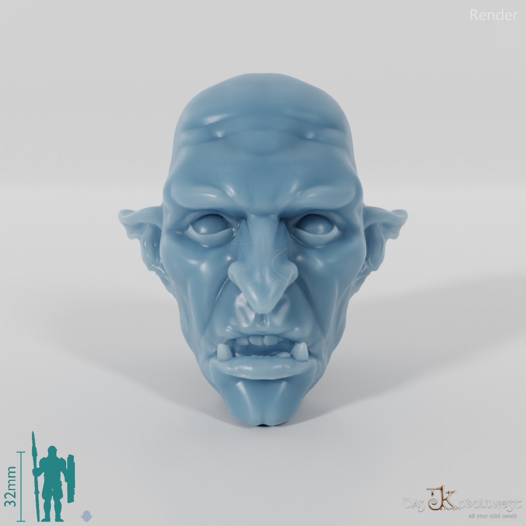 Orc head E