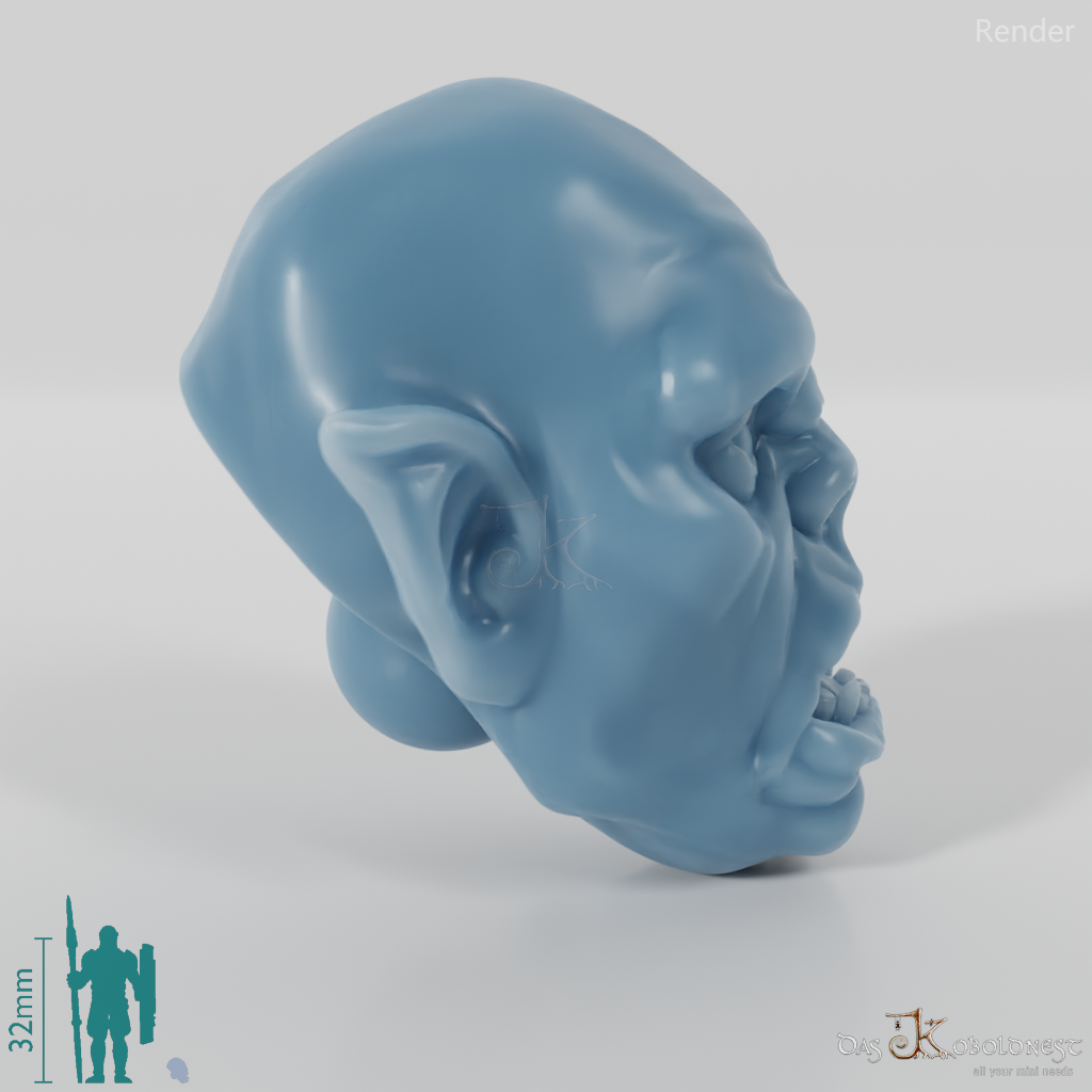 Orc head F