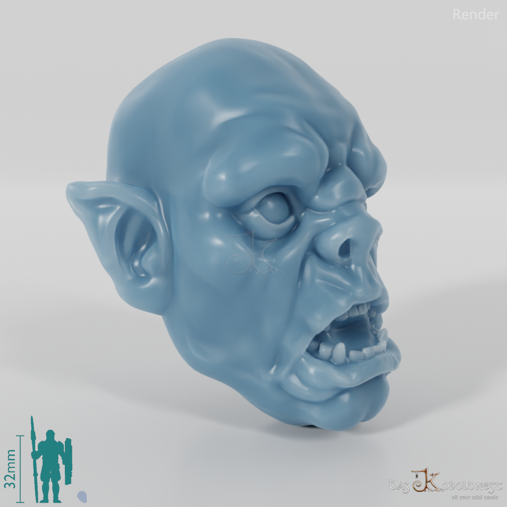 Orc head F