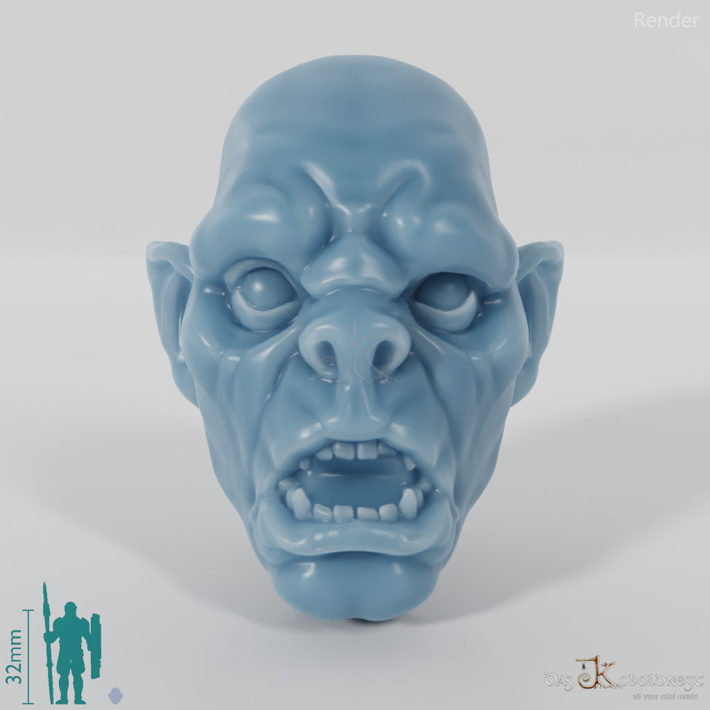Orc head F